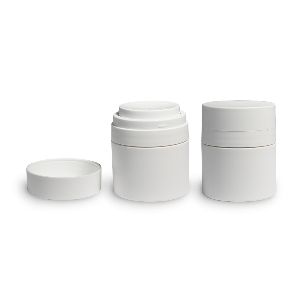 JAPAIR50MWHTKIT---50ml-Matte-White-Airless-Jar-(with-cap)